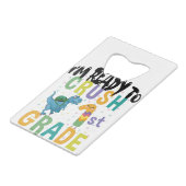 Back to School I'm Ready To Rock 1st Grade Dino (Devant Angle)