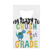 Back to School I'm Ready To Rock 1st Grade Dino (Dos)