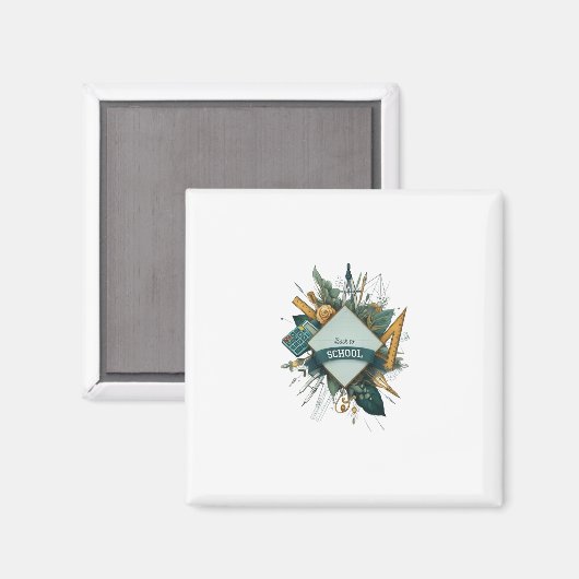 back to school magnet (Recto/Verso)