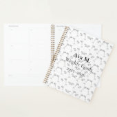 Back-to-School Minimal Line Pattern | Summer Planner (Display)