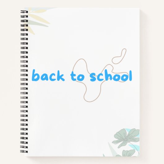 Back-to-School Notitieboek (Voorkant)