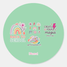 Back to School Rainbow / Regreso Arcoíris Escolar