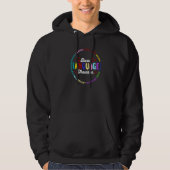 Back To School Squad Cute Dual Language Teacher   Hoodie (Voorkant)