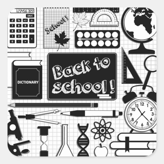 Back To School Sticker (Devant)