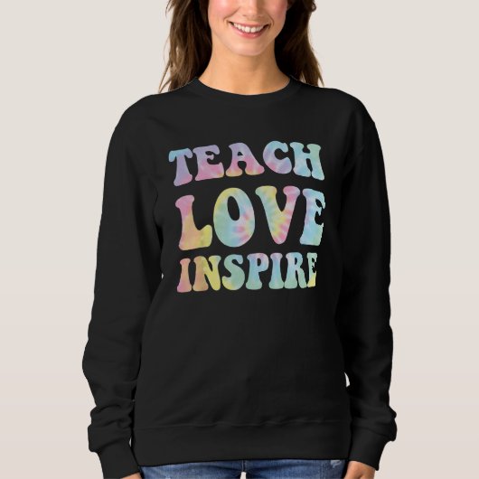 Back To School Teach Love Inspire Teachers Trui (Voorkant)