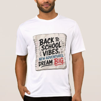 Back to School Vibes – Motivational Men's Tee T-shirt