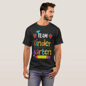 Back to Shool Teacher Team Kindergarten T-shirt (Voorkant volledig)