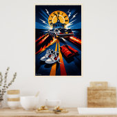Back to the Future Inspired Symbolic Movie Poster (Cuisine)