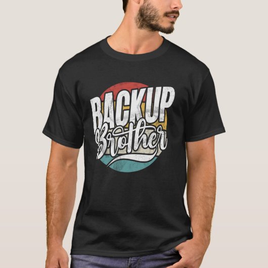 Back-upbroer T-shirt (Voorkant)