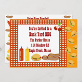 BACK YARD BBQ KAART (Voorkant / Achterkant)