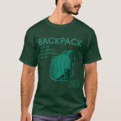 Backback Critical Bands Shirt - alan s. tofighi (Voorkant)