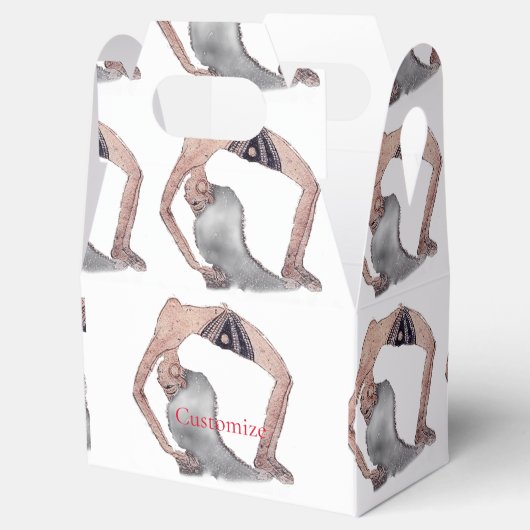  Backboend Yoga Pose Thunder_Cove Bedankdoosjes (Geopend)