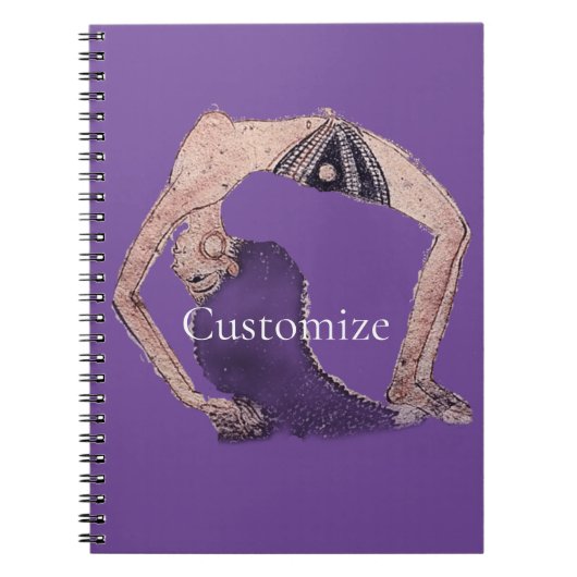 Backboend Yoga Pose Thunder_Cove Notitieboek (Voorkant)