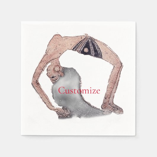  Backboend Yoga Pose Thunder_Cove Servet (Voorkant)