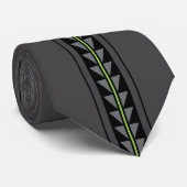 Backbone-ontwerp grijs stropdas (Opgerold)