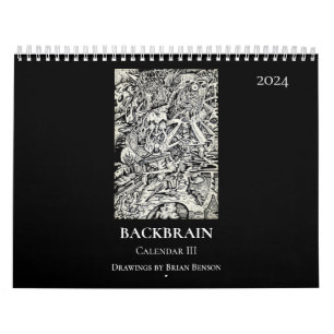 Backbrain Kalender III 2024 (Dubbele pagina)