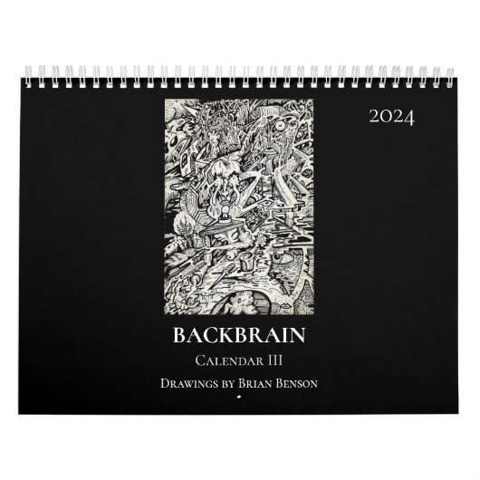 Backbrain Kalender III 2024 (Dubbele pagina) (Hoes)