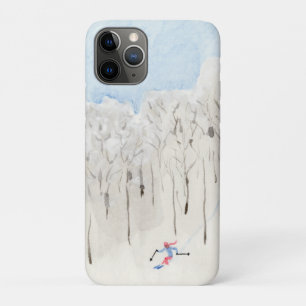 Backcountry skier iPhone 11 pro hoesje