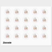 Backersmuts Kitten Ronde Sticker (Vel)