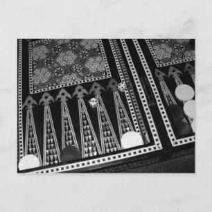 Backgammon Board Briefkaart