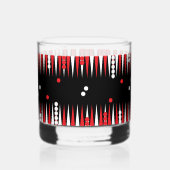 Backgammon Board  Whisky Glas (Achterkant)