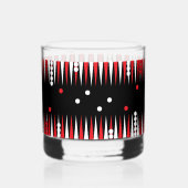 Backgammon Bord Whisky Glas (Rechts)