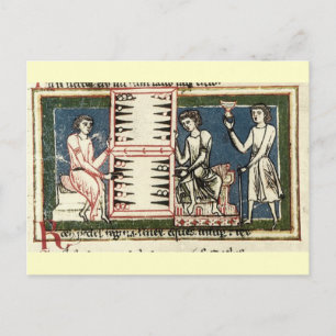 Backgammon Briefkaart