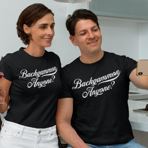 Backgammon Iemand? script T-shirt