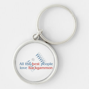 Backgammon Lover's Sleutelhanger