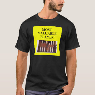 BACKGAMMON meest waardevolle speler T-shirt