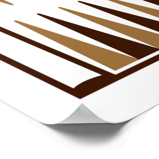 Backgammon Poster (Hoek)