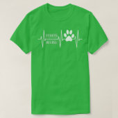 Backgammon Shirt Funny Dog Lover Backgammon Player (Design voorkant)