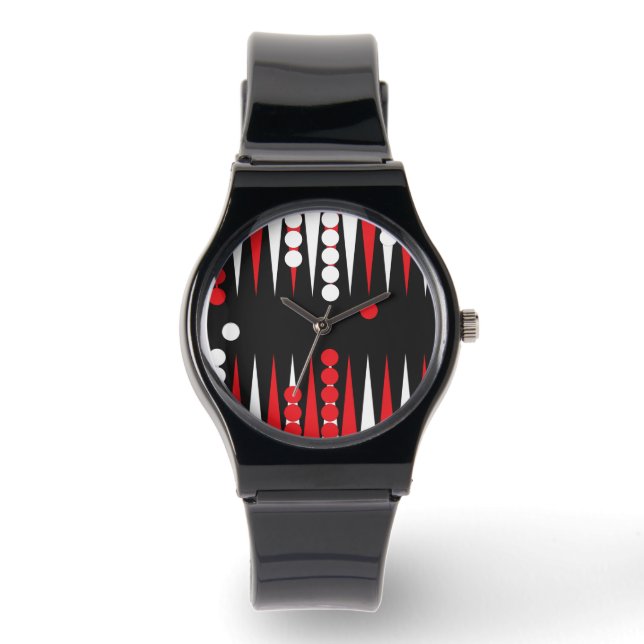 Backgammon speler horloge (Voorkant)
