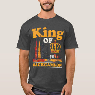 Backgammon Speler Strategie Bordspel Dobbelspel fu T-shirt