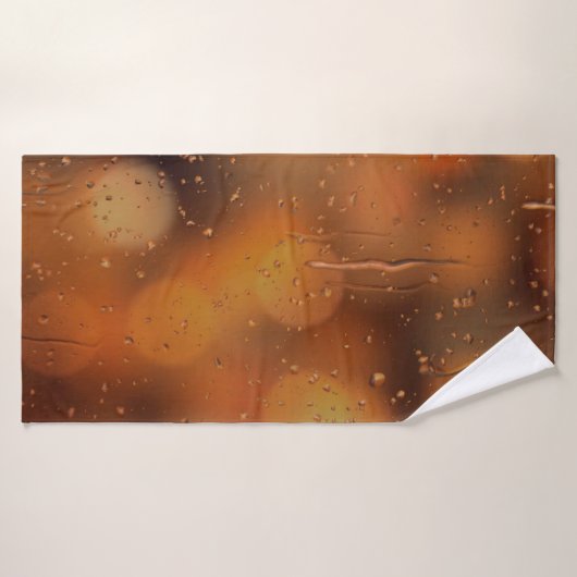 Background bokeh rain light blur (Serviette de bain)