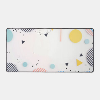 Background of stripes in circles with copy space