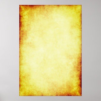 Background Parchment Paper Template Poster