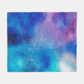 Background sky cloud art abstract fleece deken (Voorkant (Horizontaal))