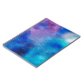 Background sky cloud art abstract notitieboek (Linkerzijde)