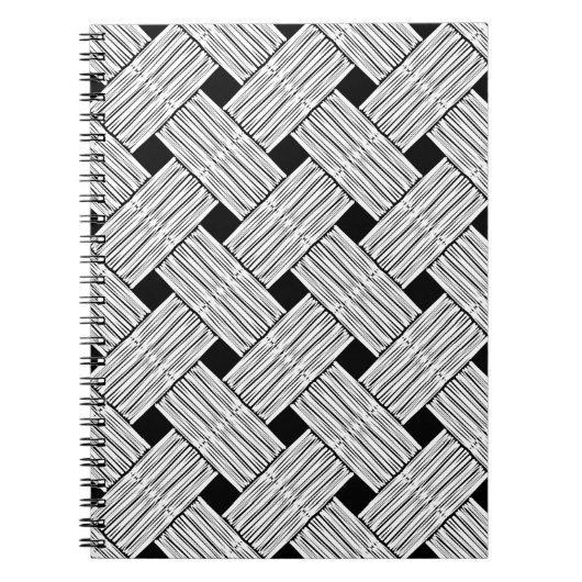 Background with traditional seamless patte notitieboek (Voorkant)