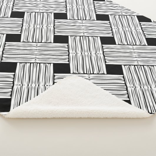 Background with traditional seamless patte sherpa deken (3/4)