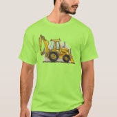 Backhoe Adult Shirt (Voorkant)