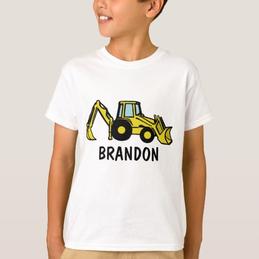 Backhoe/BRANDON T-shirt (Voorkant)