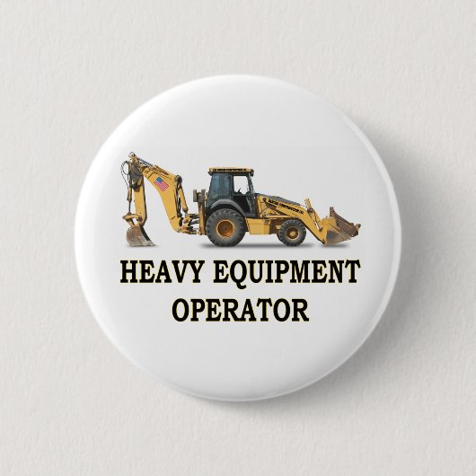 BACKHOE LADDER RONDE BUTTON 5,7 CM (Voorkant)