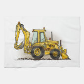 Backhoe Operator Theedoek (Horizontaal)