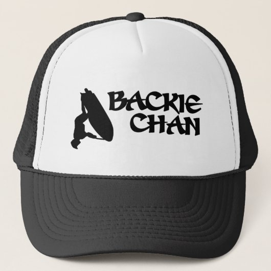 Backie Chan Truck Driver Trucker Pet (Voorkant)