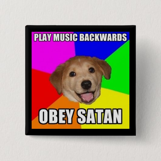 Backmasking Button (Voorkant)