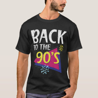 Backohe 90s 1990 Retro Jaren Negentig Feest famili T-shirt