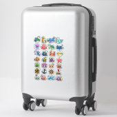 Backpack aesthetic stickers (Koffer)