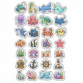 Backpack aesthetic stickers (Voorkant)